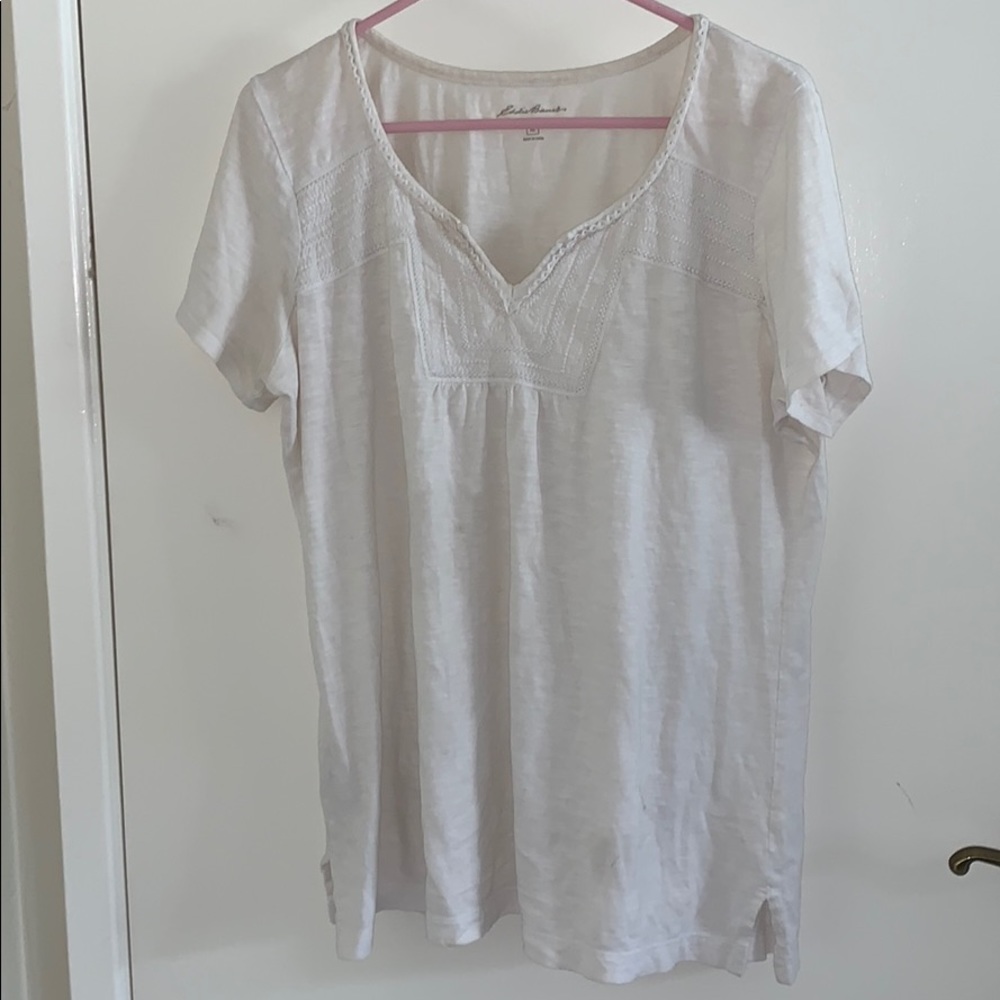 💫 5/$20 Eddie Bower white shirt